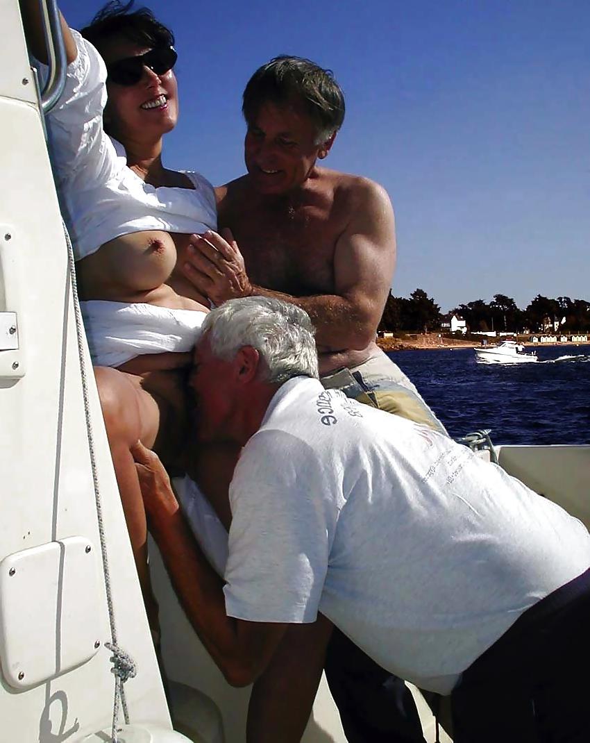 14P FRENCH NADINE gangbanged on a boat 2002