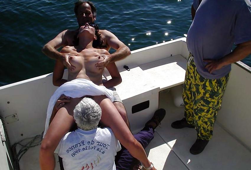 14P FRENCH NADINE gangbanged on a boat 2002