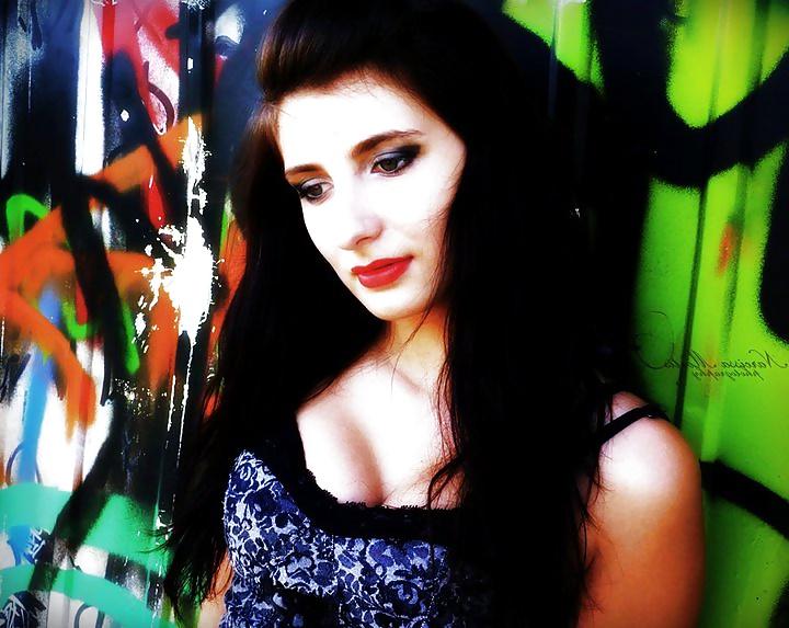 13P Hot young teen in corset