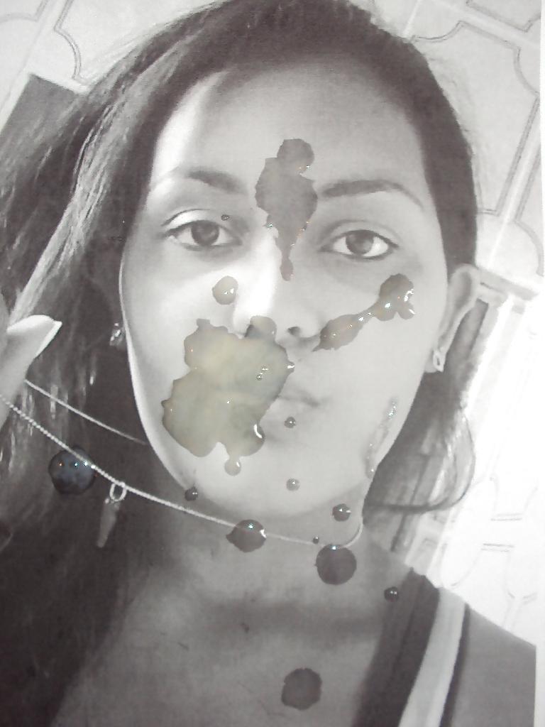 7P Cum on pics of...