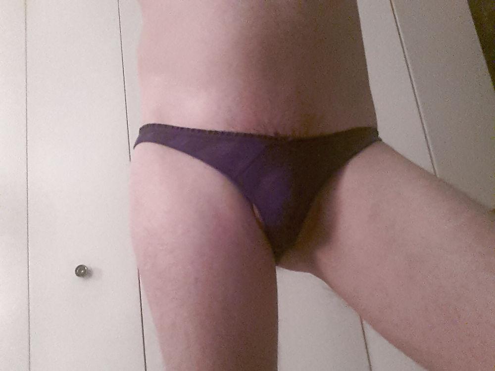 12P Sexy Purple Cotton Panties