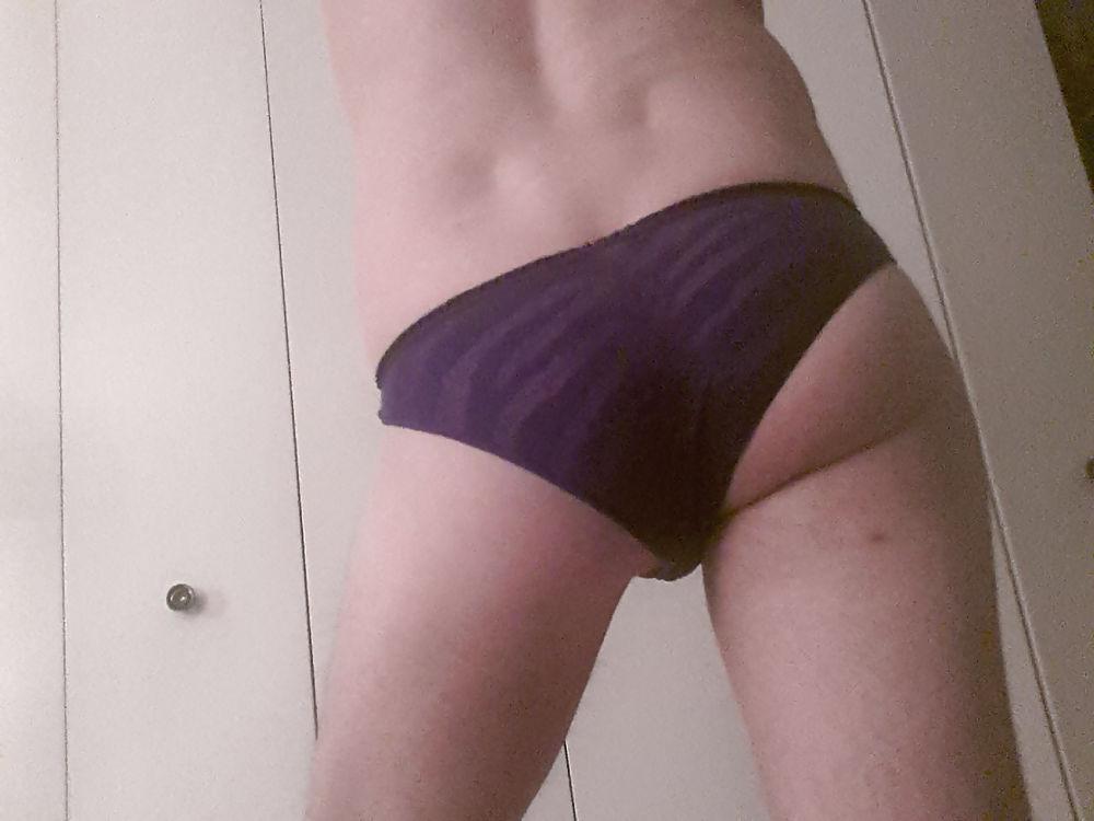 12P Sexy Purple Cotton Panties