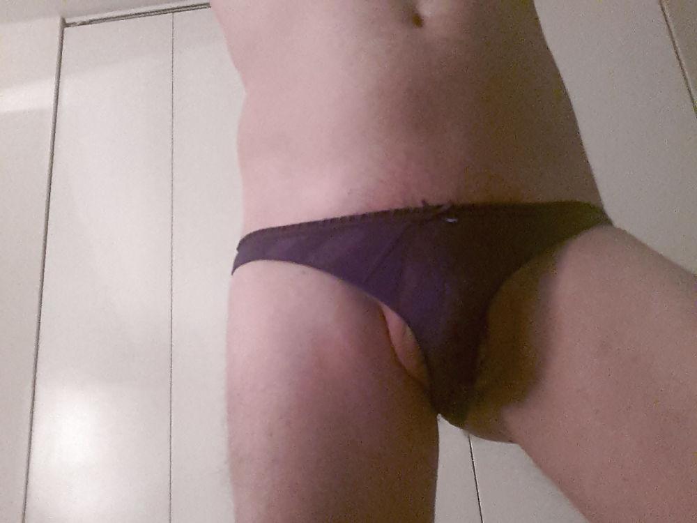 12P Sexy Purple Cotton Panties