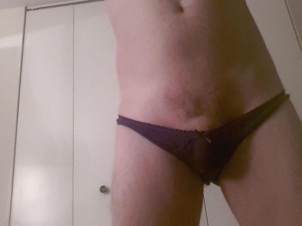 12P Sexy Purple Cotton Panties