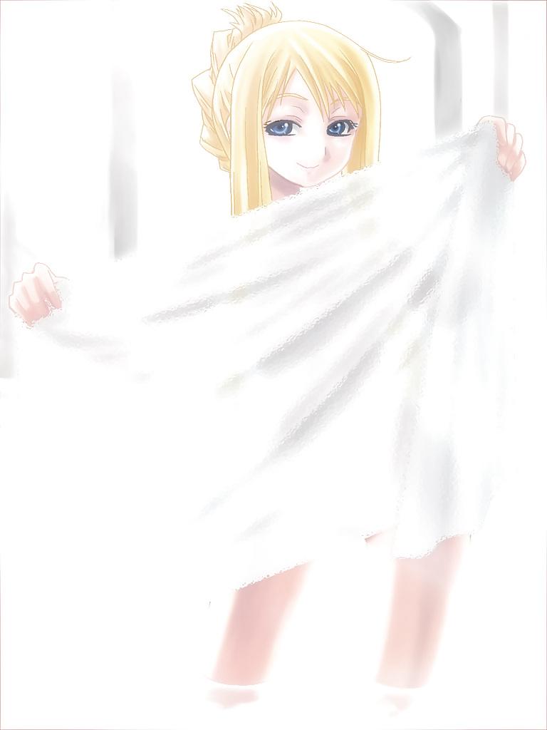 25P Hentai girls in bethrobe