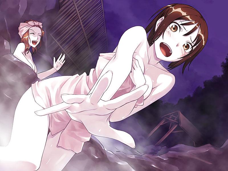 25P Hentai girls in bethrobe