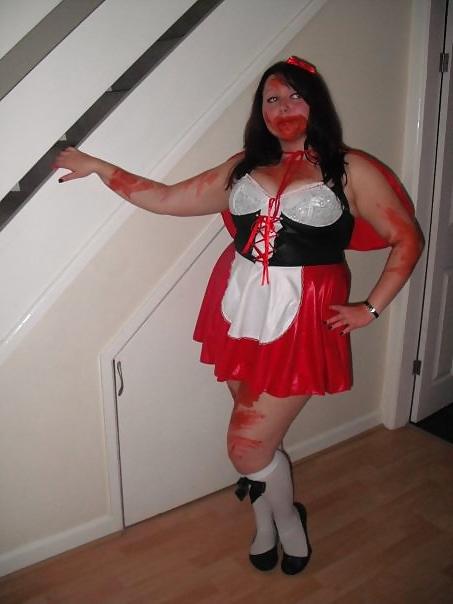 17P Bbw dress up