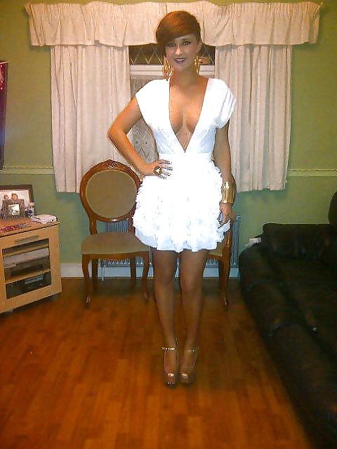 25P Little White Dress