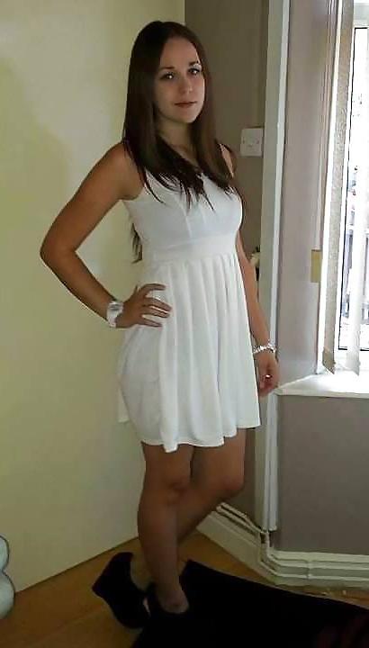 25P Little White Dress