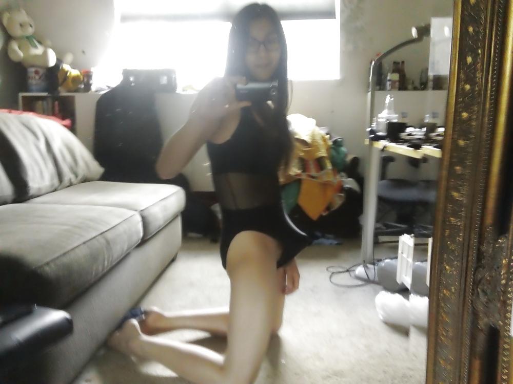 10P Me in a one piece swimsuit. A mono bikini.