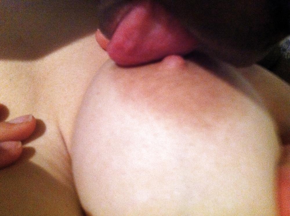 4P Sensual licking nipples