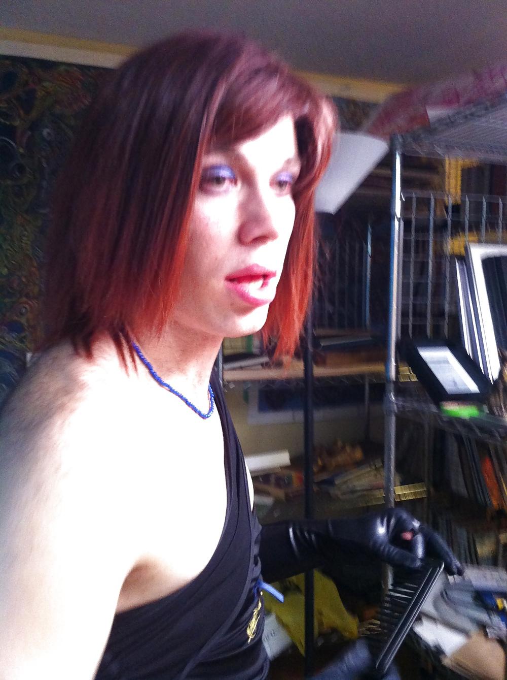 25P Wonderful Ass cross-dressing lady girl fun