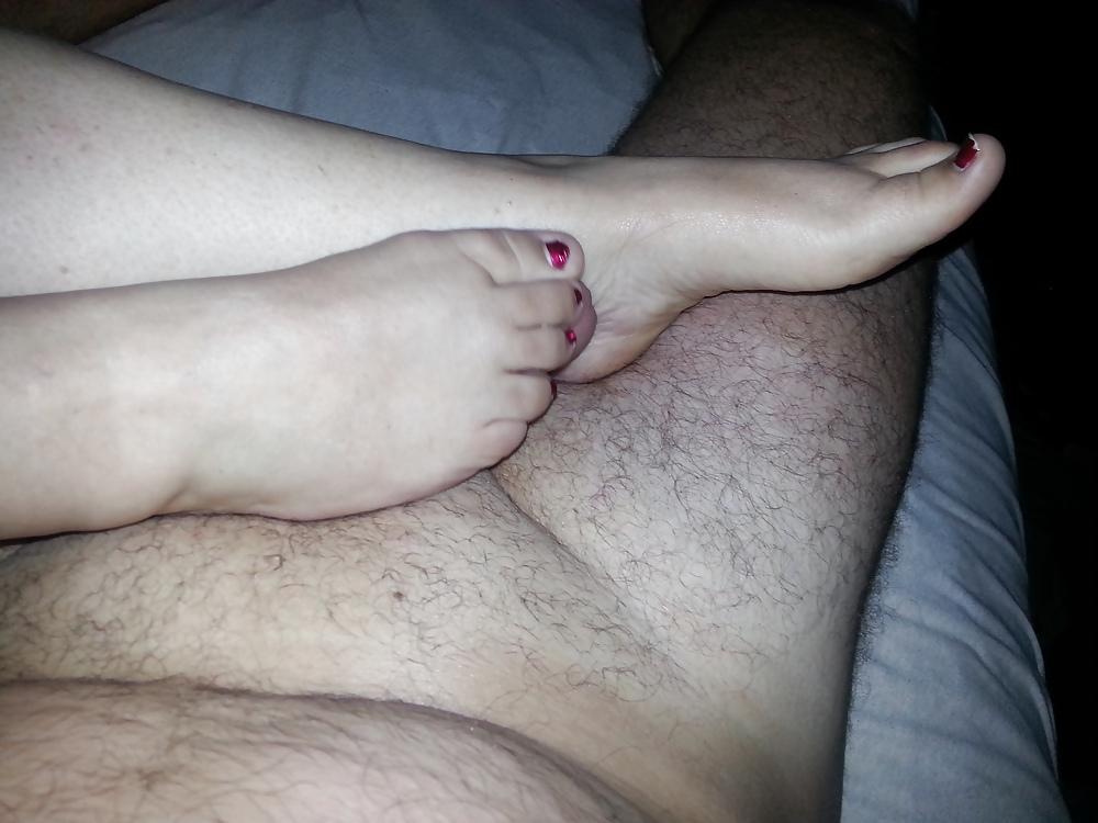 5P More footjob