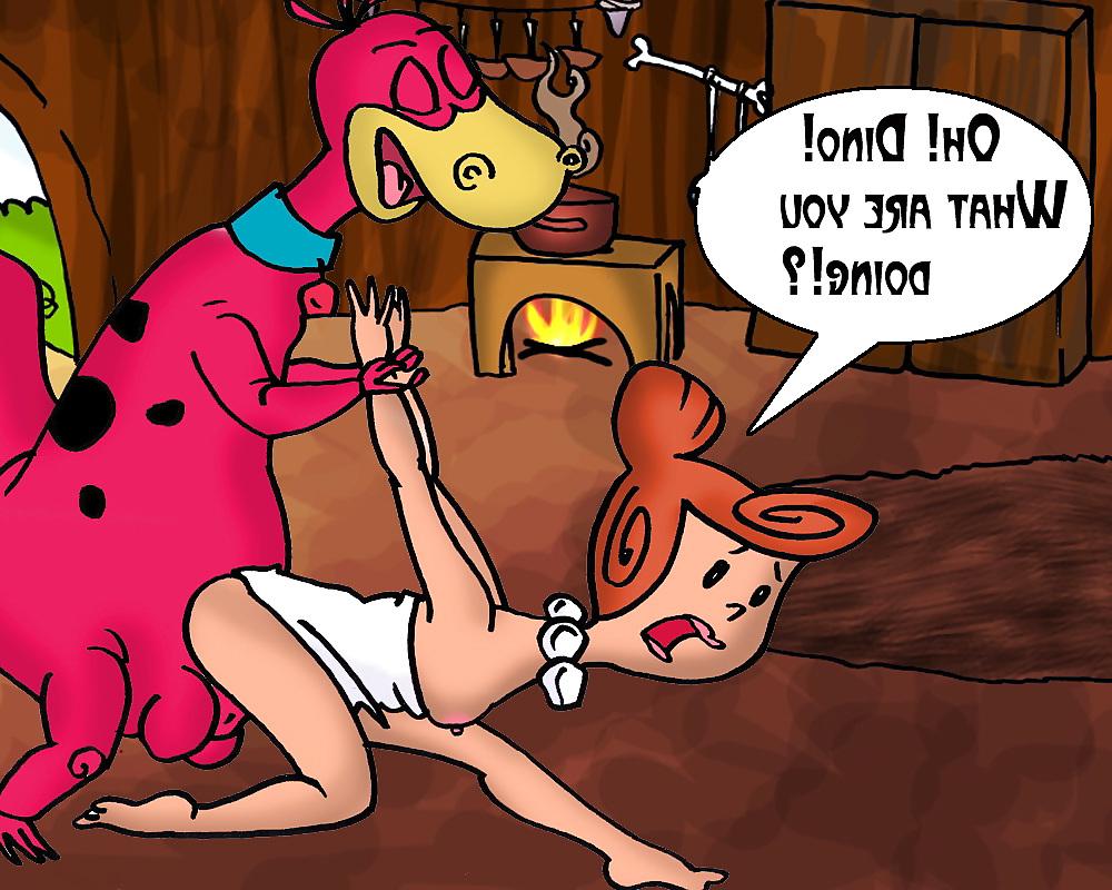 12P Flintstones in Cave Orgy