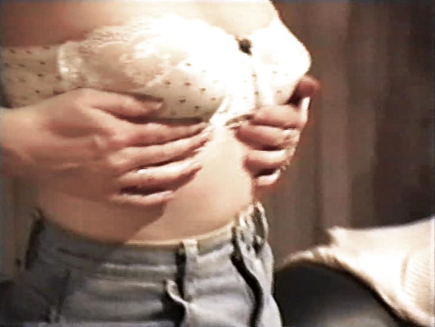 10P SAG - Slutty Wife in Blue Jeans-Mini Straps & Stockings 06