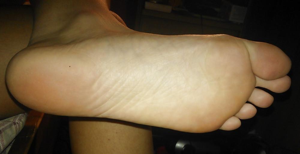 13P Extra smooth soles ready for footjob