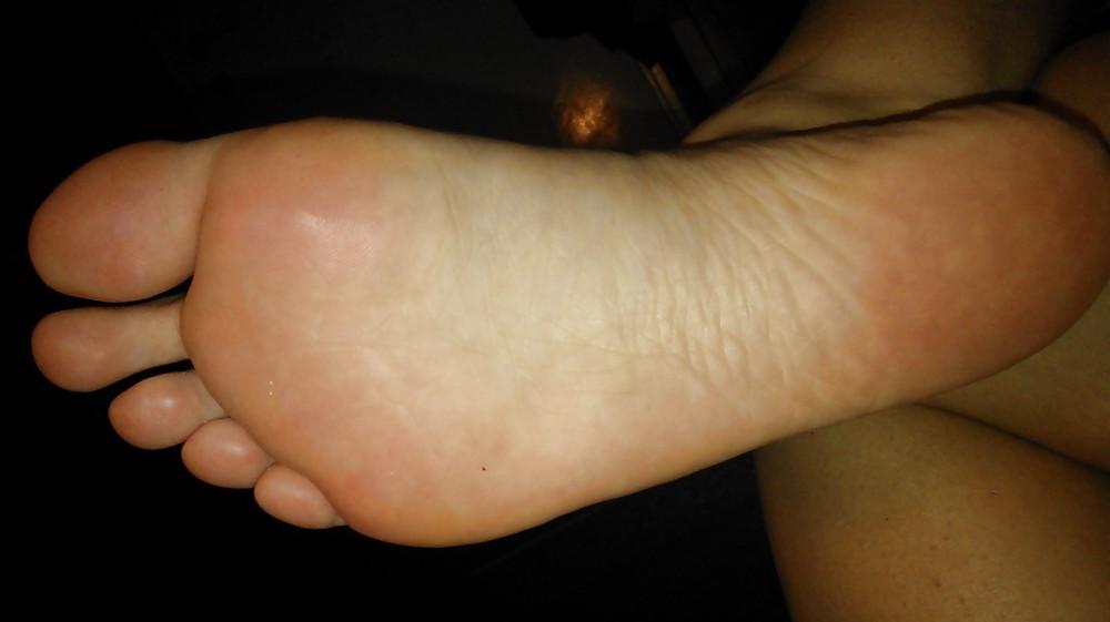 13P Extra smooth soles ready for footjob