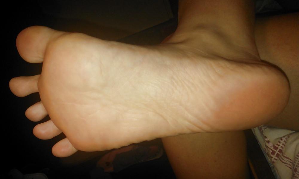 13P Extra smooth soles ready for footjob