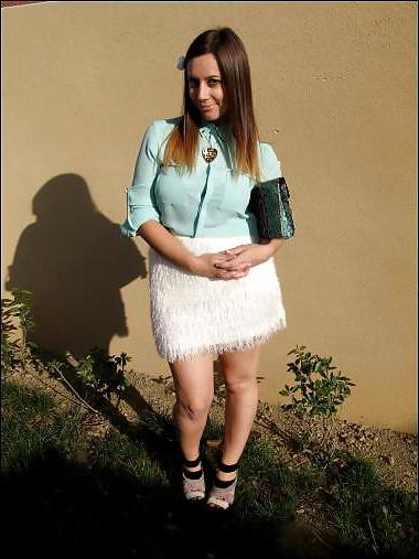 25P French Bloggers Mode with sexy legs 29