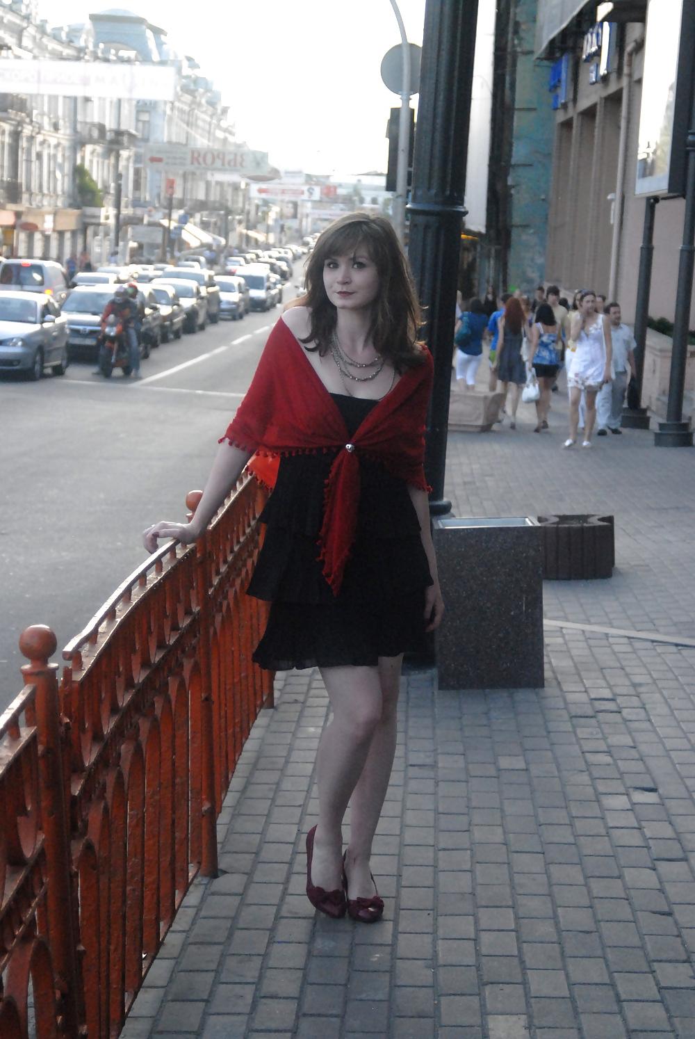 25P French Bloggers Mode with sexy legs 29