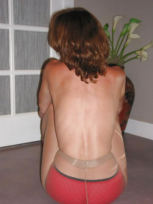 25P Panties through Pantyhose