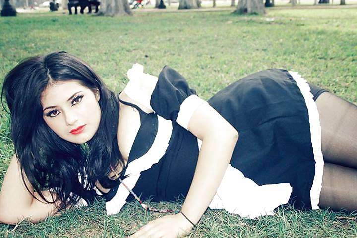 25P Cosplay latino nylon and pantyhose