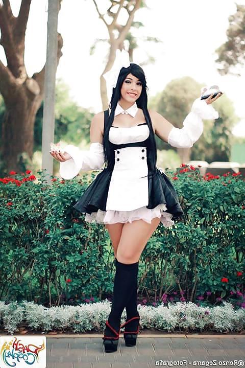 25P Cosplay latino nylon and pantyhose