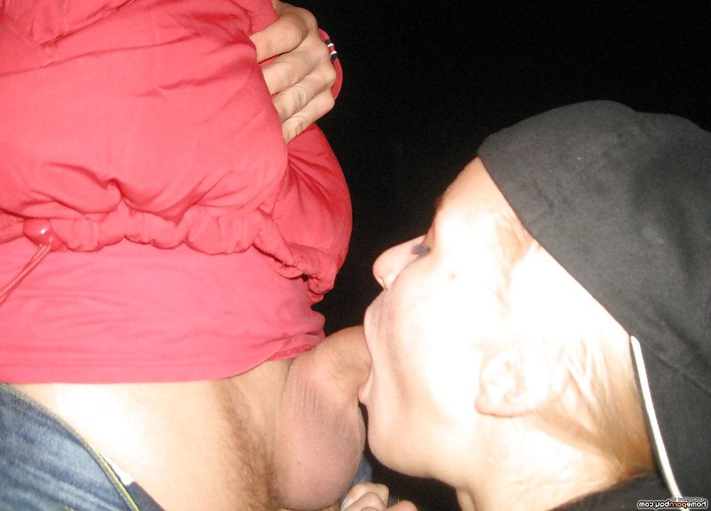 19P Russian amateur blonde babe sucking dick