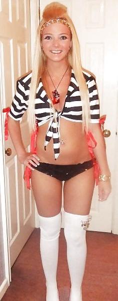 25P Facebook Sluts- Melissa in fancy dress!