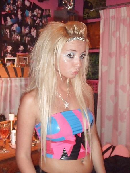 25P Facebook Sluts- Melissa in fancy dress!