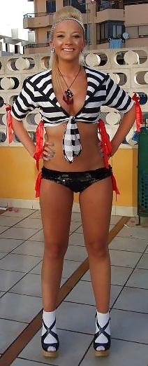 25P Facebook Sluts- Melissa in fancy dress!