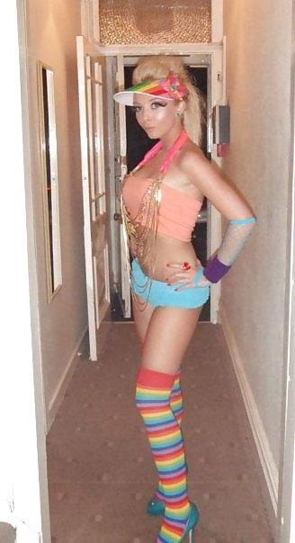 25P Facebook Sluts- Melissa in fancy dress!