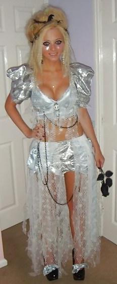 25P Facebook Sluts- Melissa in fancy dress!