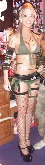 25P Facebook Sluts- Melissa in fancy dress!