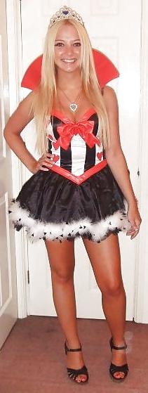 25P Facebook Sluts- Melissa in fancy dress!