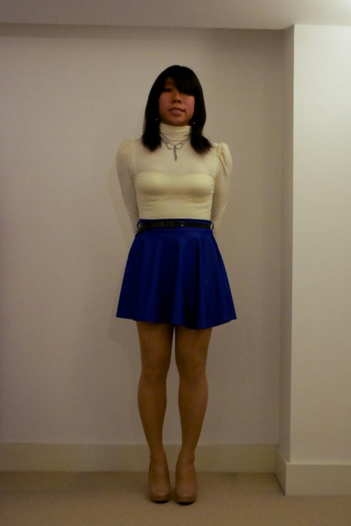 5P Blue Skirt