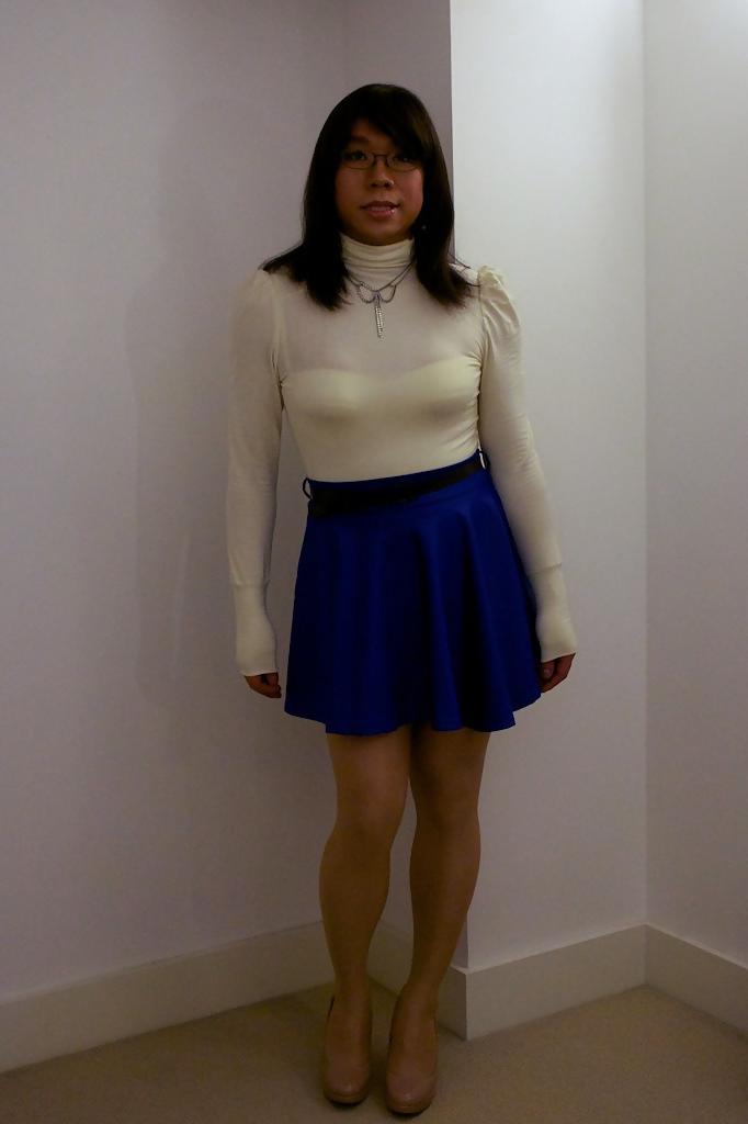 5P Blue Skirt