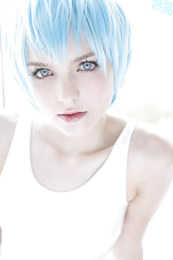 8P Julia 'Rei Ayanami' Cosplay
