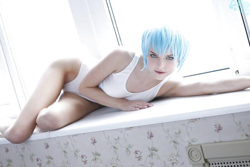 8P Julia 'Rei Ayanami' Cosplay