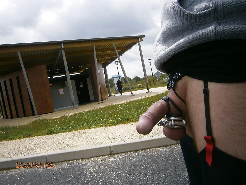 12P Public exhib sexe cock flashing dick outdoor 