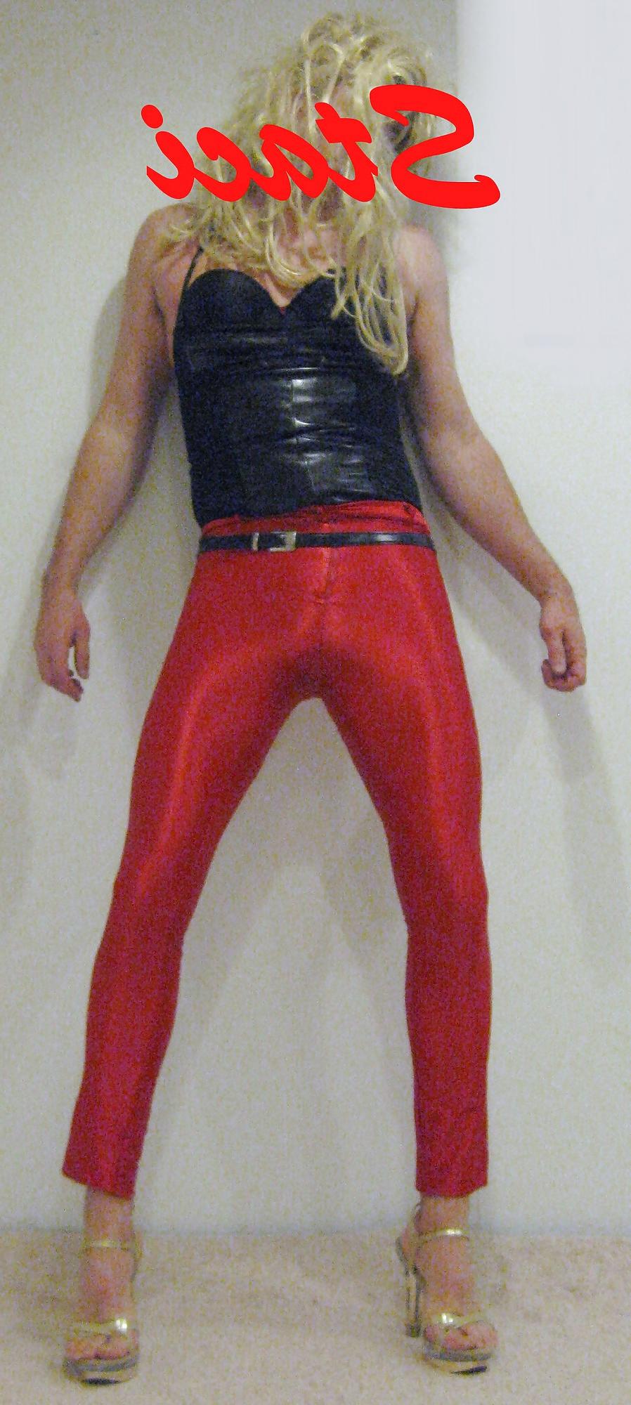 17P Spandex Disco Pants