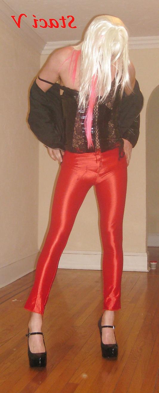 17P Spandex Disco Pants