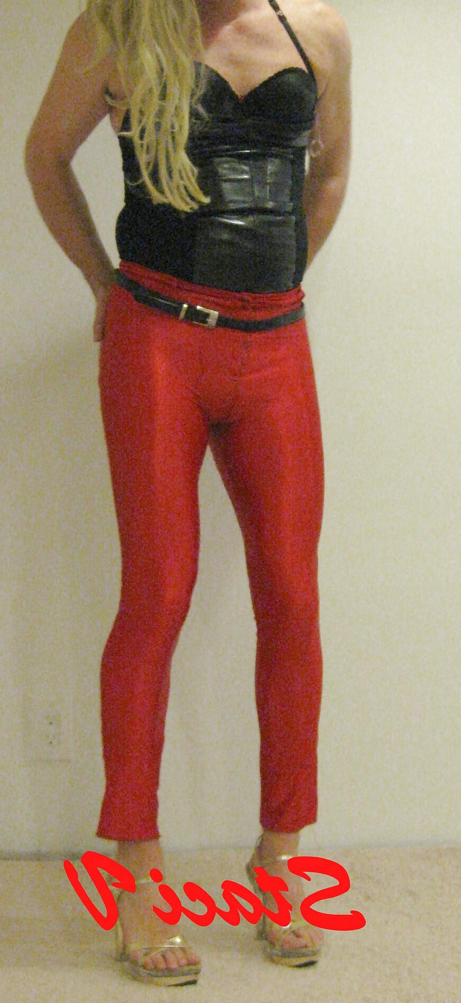 17P Spandex Disco Pants