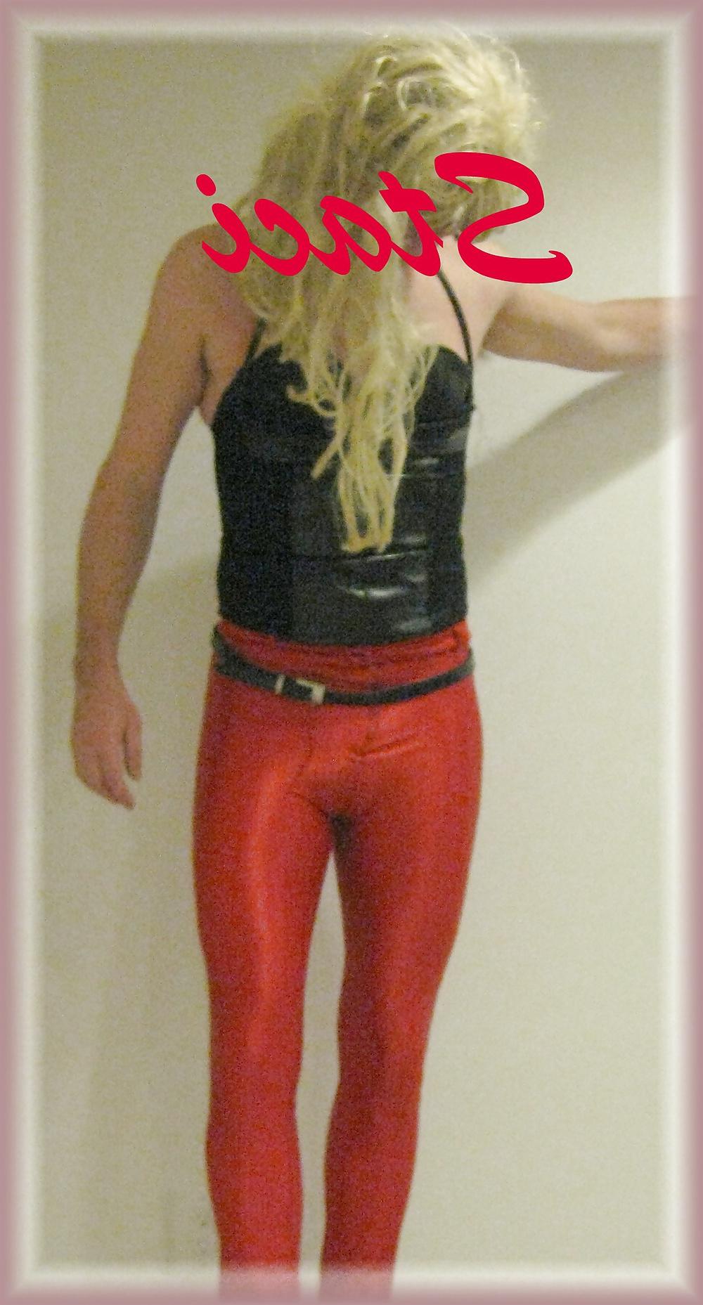 17P Spandex Disco Pants