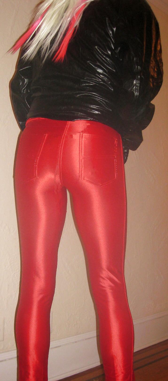 17P Spandex Disco Pants
