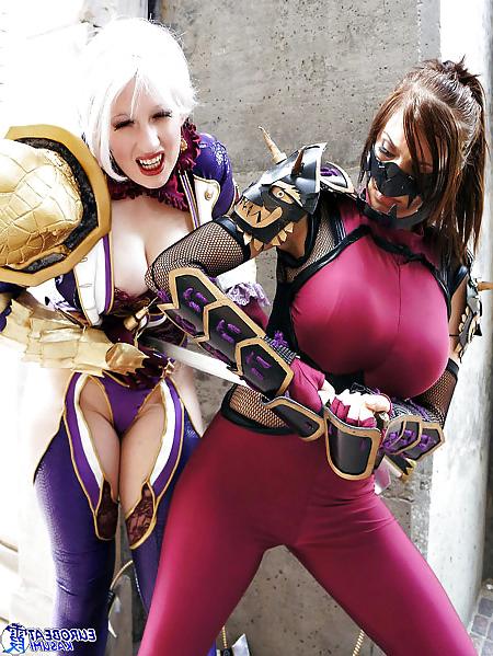 7P Cleavey Cosplay Soul Caliburs Ivy Valentine