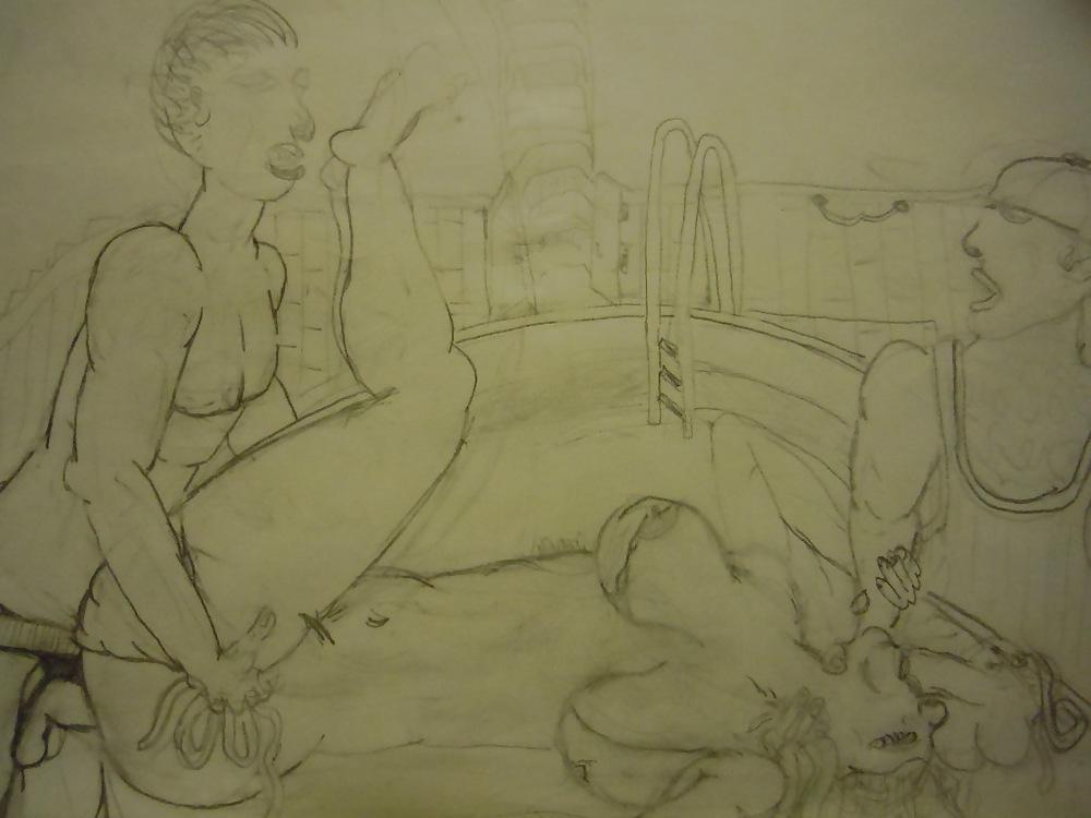 8P Asstastic Comics & Dirty lil Drawings