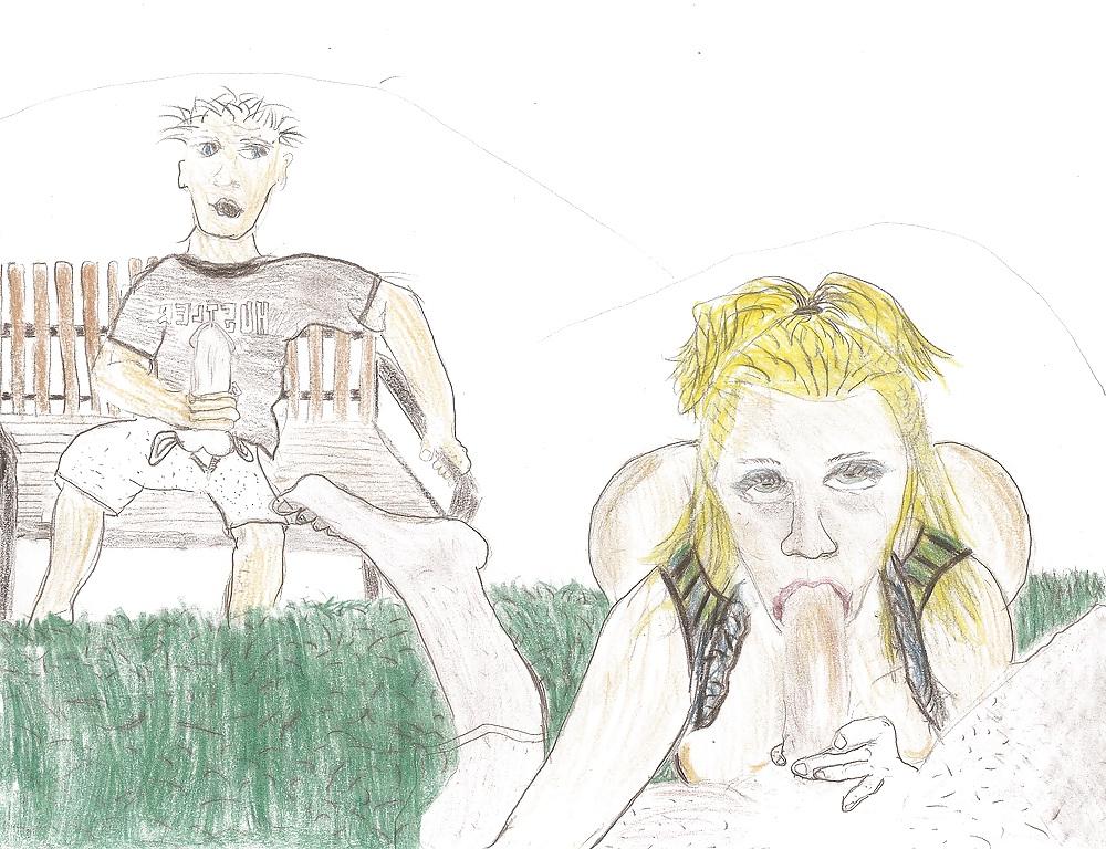 8P Asstastic Comics & Dirty lil Drawings