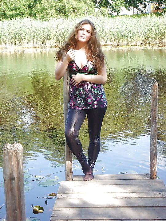 25P Dirty-Talk-Queen - black Leggings - found in xHamster