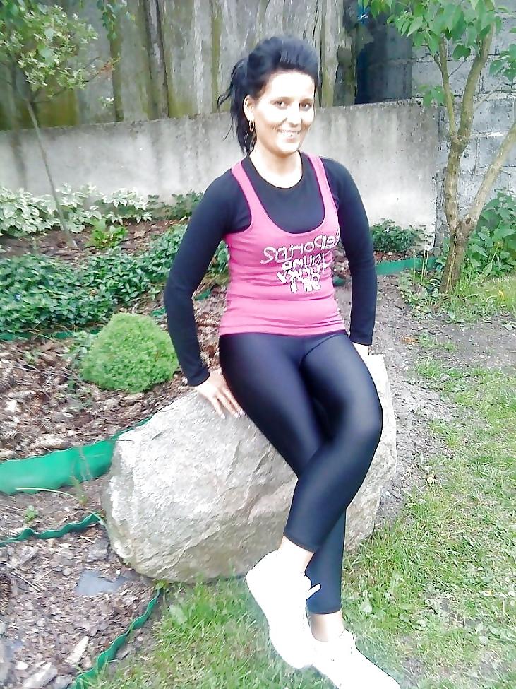 25P Dirty-Talk-Queen - black Leggings - found in xHamster